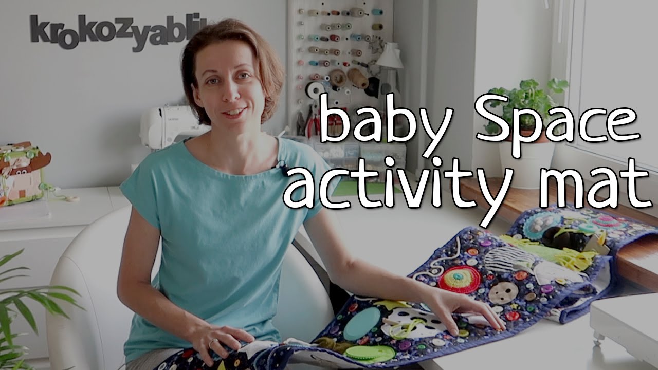 Baby activity mat , Space nursery