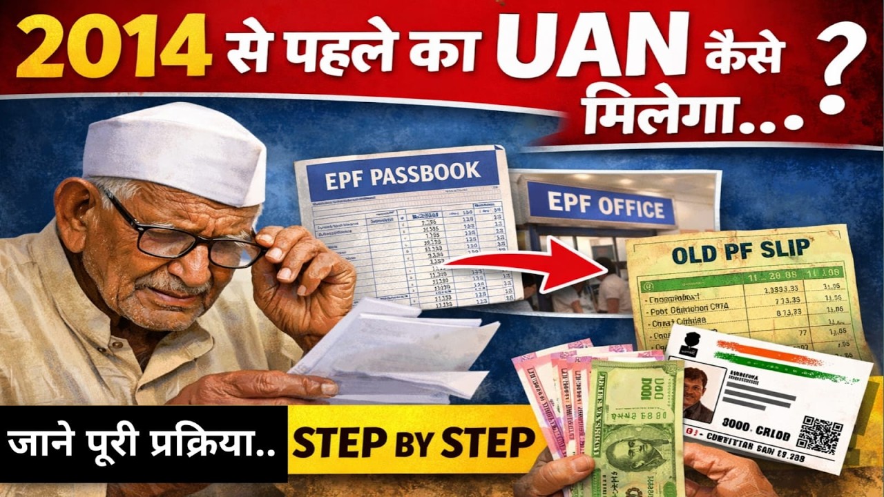 2014 se pahle ka UAN Number kaise nikale | UAN  Generate kaise kare | UAN Allotment ,