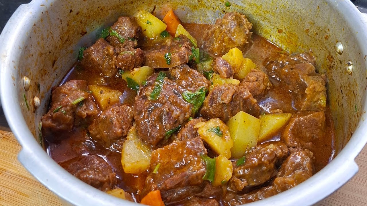 A MELHOR CARNE DE PANELA COM LEGUMES F&Aacute;CIL E R&Aacute;PIDO DELICIOSO 😋