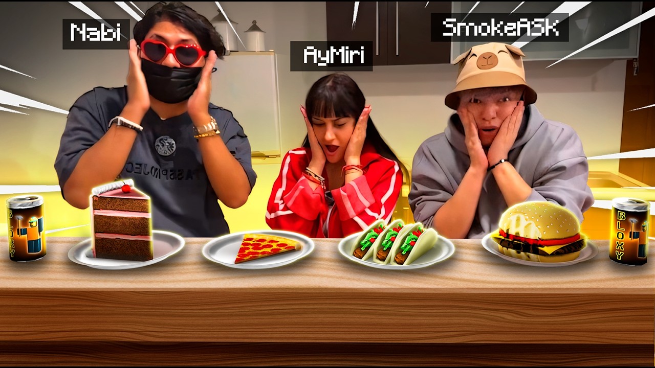 МЫ ПОПРОБОВАЛИ ЕДУ ИЗ ROBLOX В РЕАЛЬНОЙ ЖИЗНИ 🍔