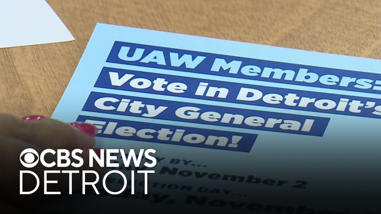 Campaigning for votes in Detroit mayoral race