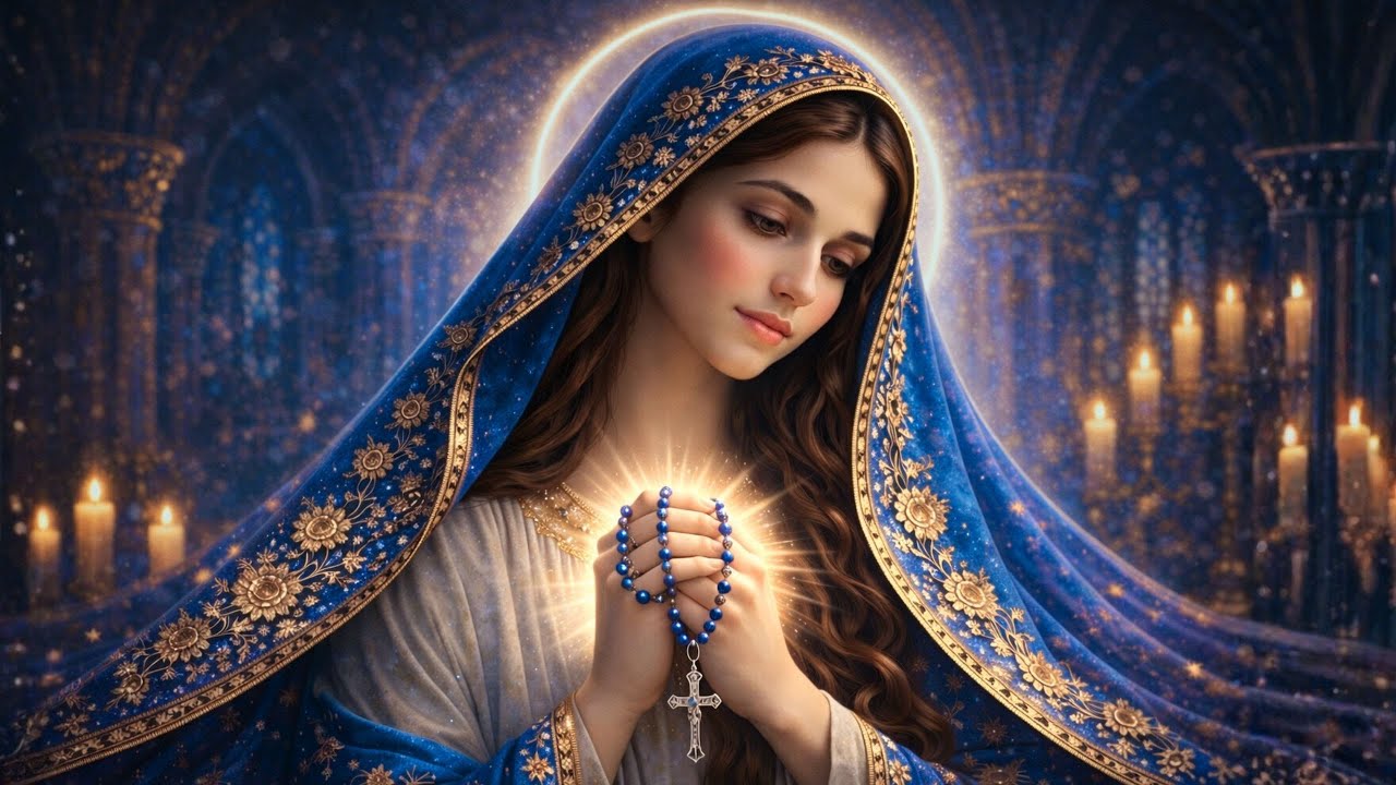 Night Prayer with Mary | Inner Peace & Calm Catholic Night Prayer (3 Hours)