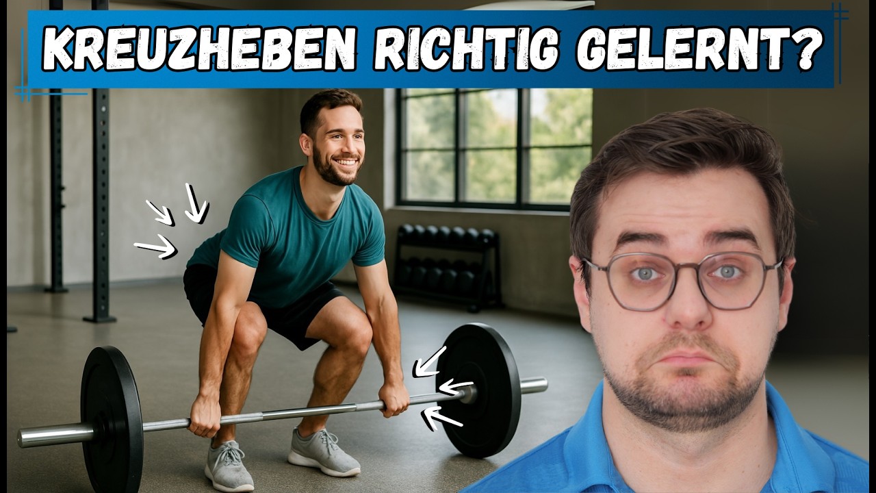 Kreuzheben richtig lernen: So stärkst du Rücken, Knie und Hüfte!