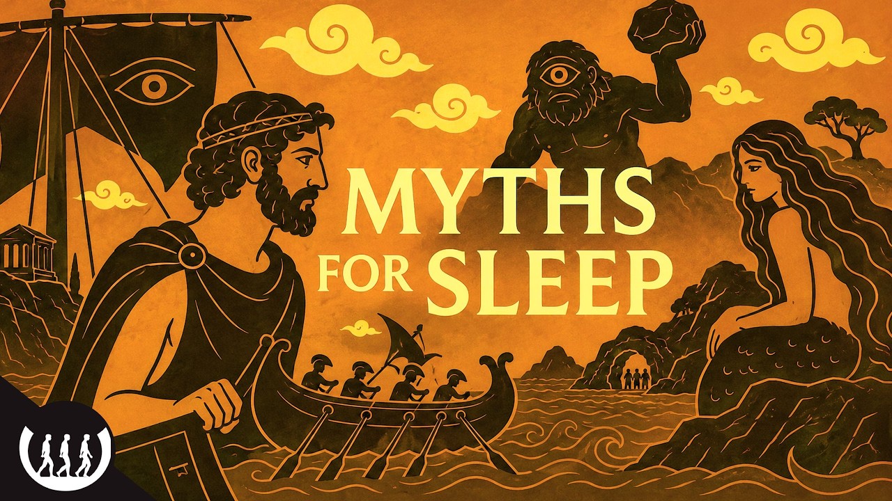 Boring Greek Myths For Sleep | The entire ODYSSEY explained - and more | 4 Stories