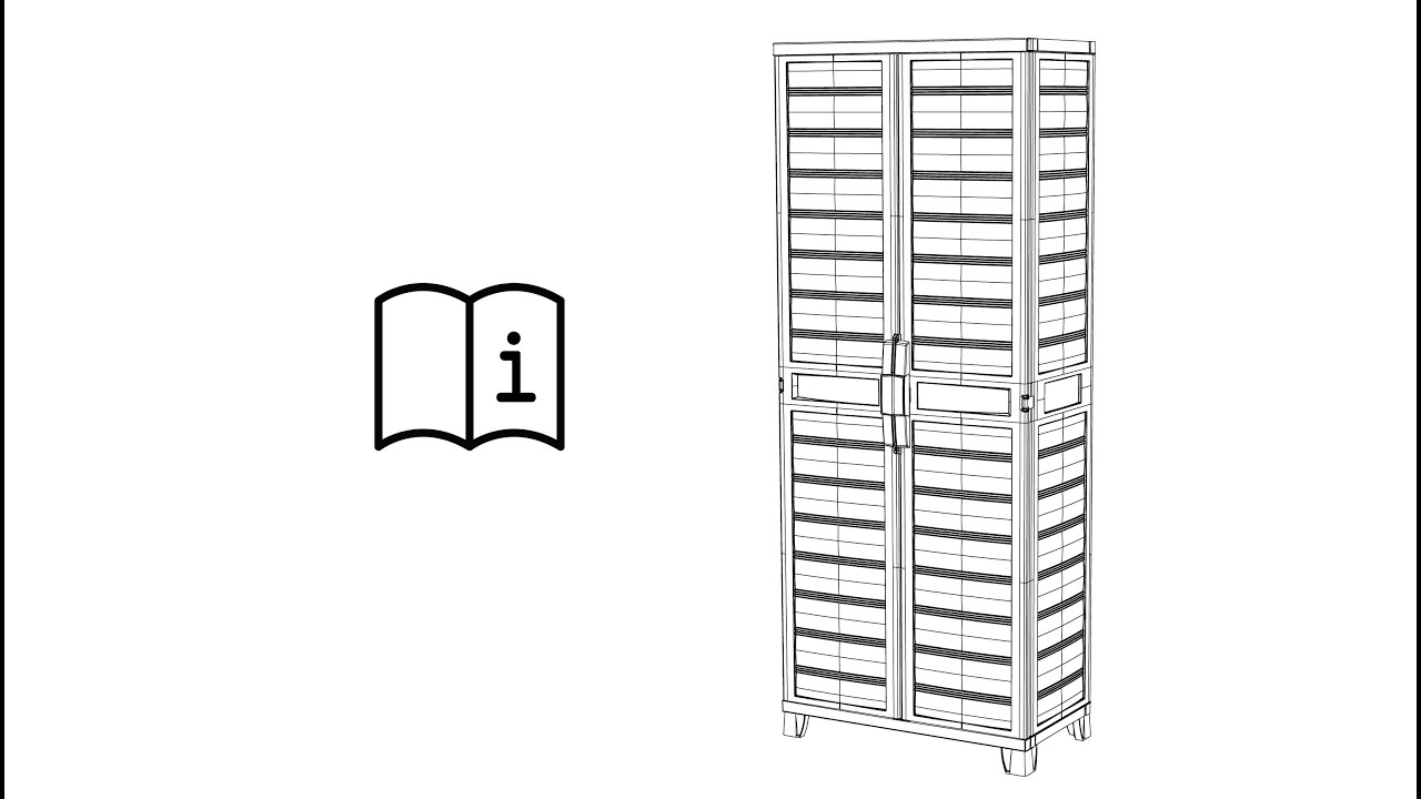 Utility Cabinet-Assembly Instructions-550083