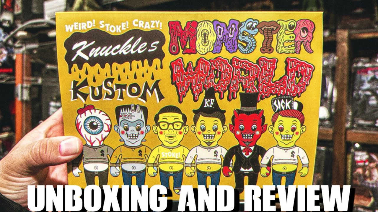 HEADLOCK STUDIO | KNUCKLES KUSTOMS | MONSTER WORLD | BLIND BOX | MINI FIGURE | UNBOXING