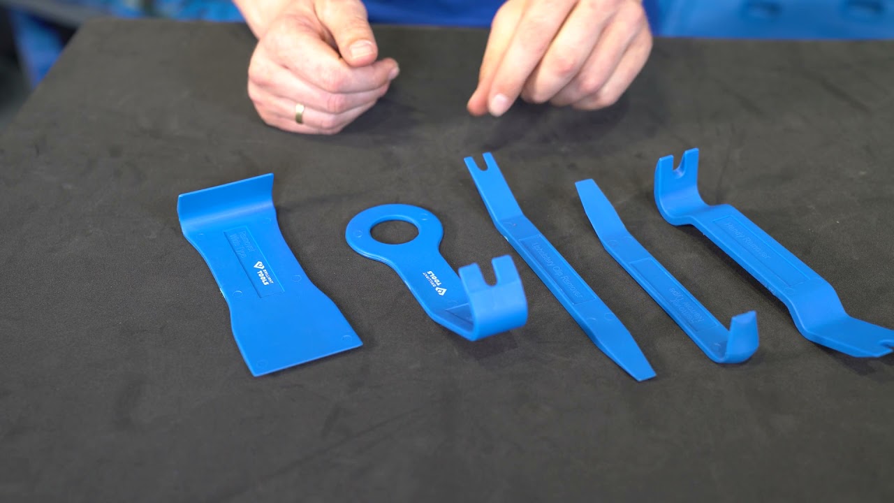 BRILLIANT TOOLS BT511035 Zierleistenkeile-Satz, 5-tlg [Powered by KS TOOLS]