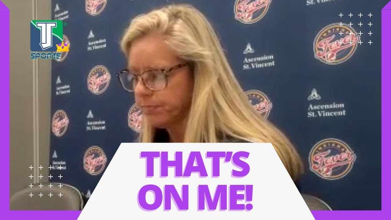 Christie Sides ACCEPTS fault for Fever's LOSS to Storm, SAYS Caitlin Clark needs to SHOOT more