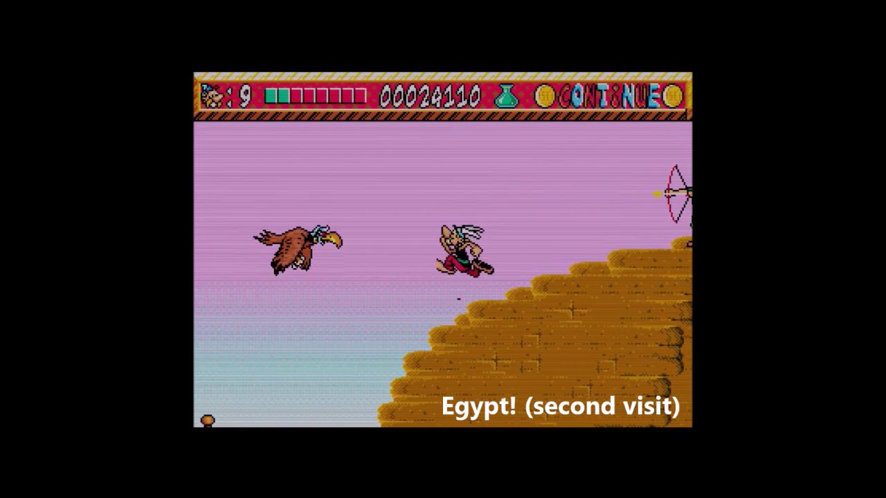 Asterix and the Power of the Gods - All secret items