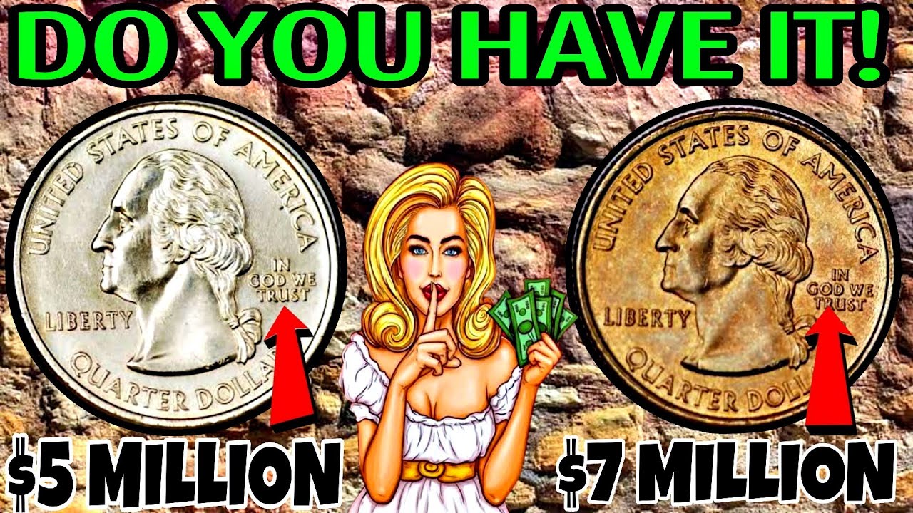 Top 10 Super Rare Commemorative Quarter Dollar Coins That Could Make You a Millionaire! 💰💎