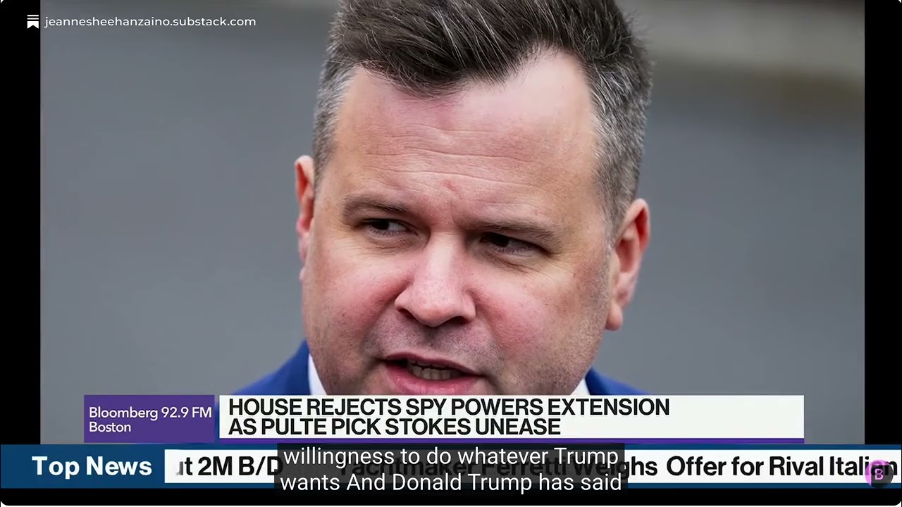 Pretext for Election Interference: Pulte's Nomination to DNI