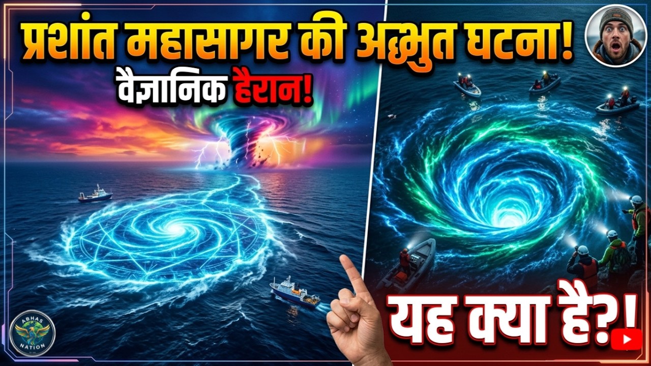 प्रशांत महासागर अद्भुत घटना 😮 वैज्ञानिक हैरान!
