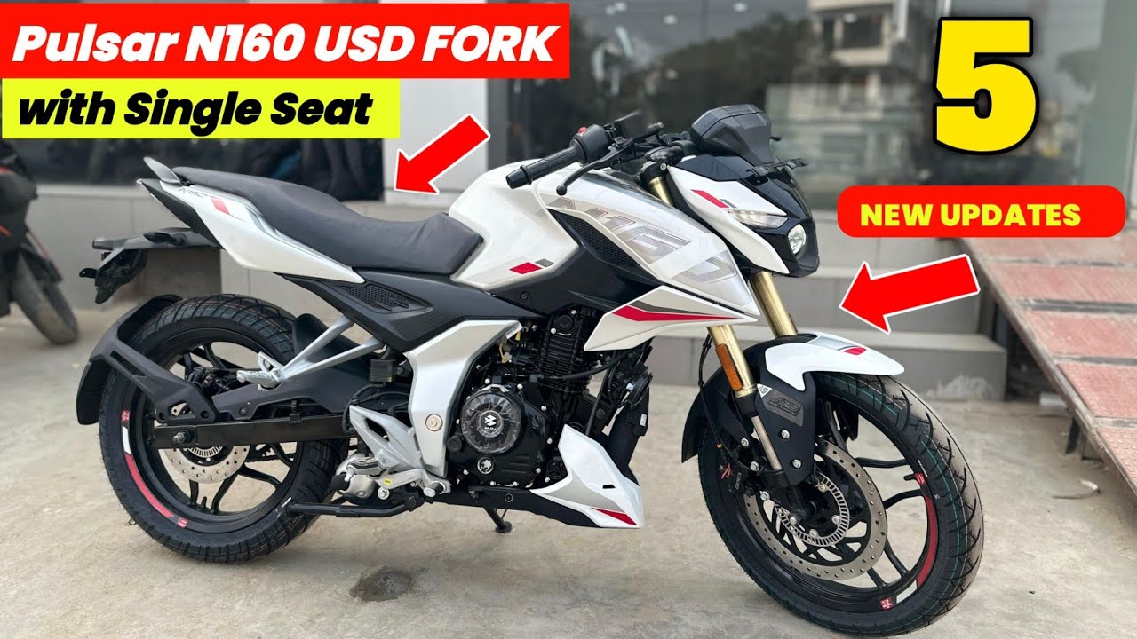 2026 New Bajaj Pulsar N160 USD Launch With Single Seat - 5 New Updates | New Updated Price | N160 SS