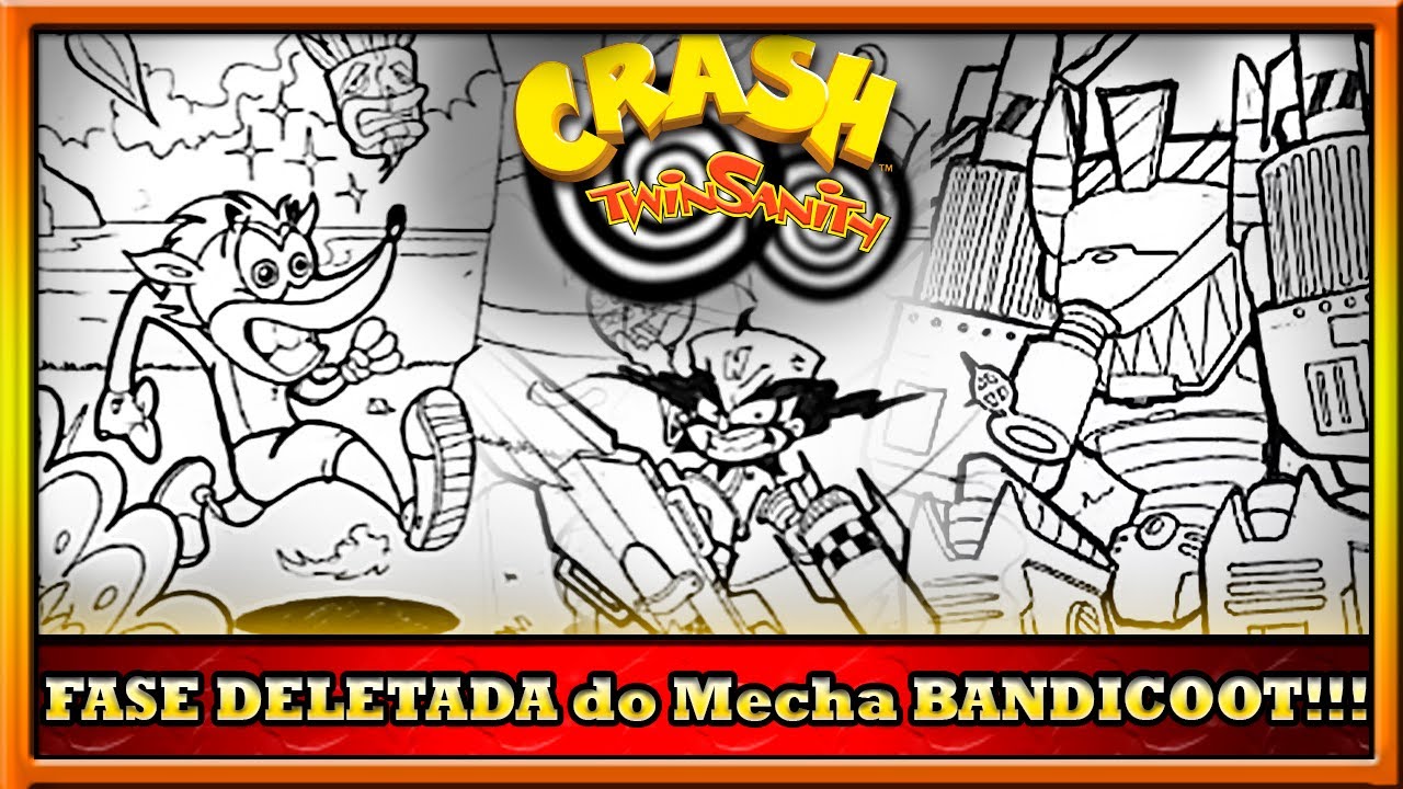 FASE DELETADA DO MECHA BANDICOOT - Crash Twinsanity (Conteúdos Removidos) - Não acaba NUNCA!!!