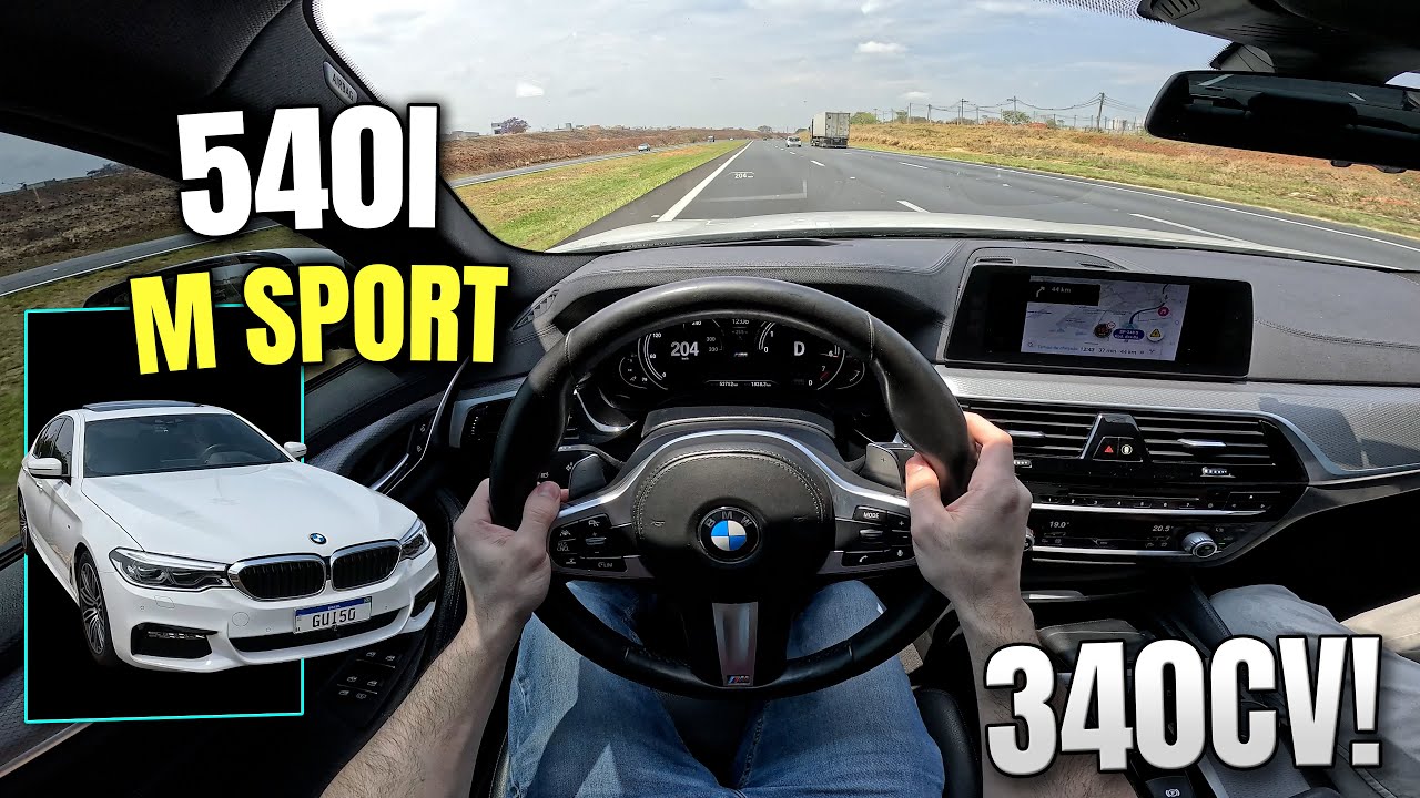 ACELERANDO TUDO NO BMW 540I M SPORT🚀