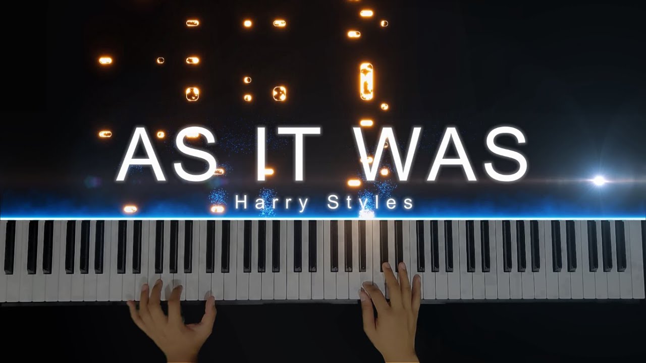 As It Was - Harry Styles | Instrumental Piano Tutorial by Angelo Magnaye