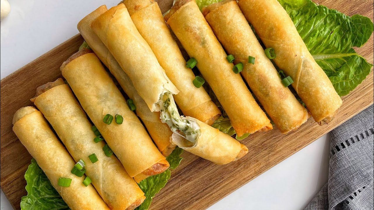 Yummy 😋 crispy 🤤 spring cheese roll recipe by cooking with rameen | enjoy your life with us |