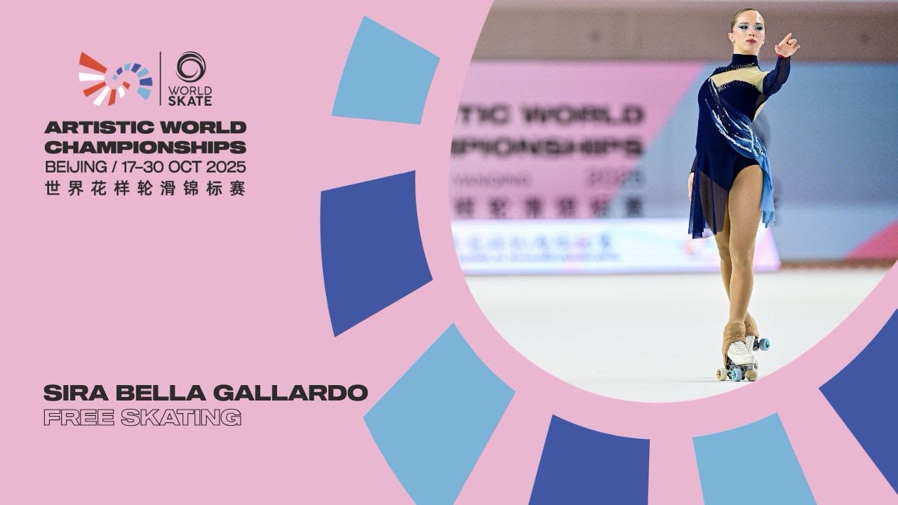 Sira Bella Gallardo - Freeskating Senior - Artistic World Championships Bejing 2025