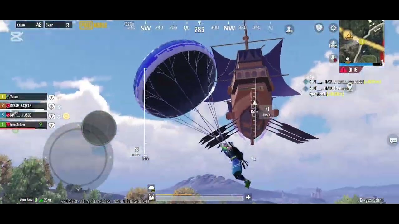 Kalite arttı arkadaşlar PUBG Mobile YULAMLa oyun oynuyor