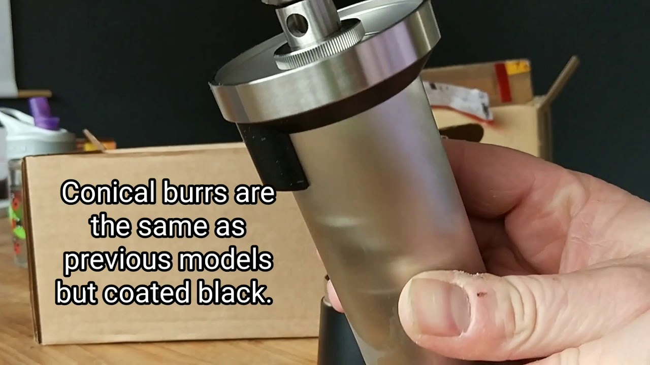 Unboxing the KINU M47 v3 (spring 2018) manual coffee grinder.