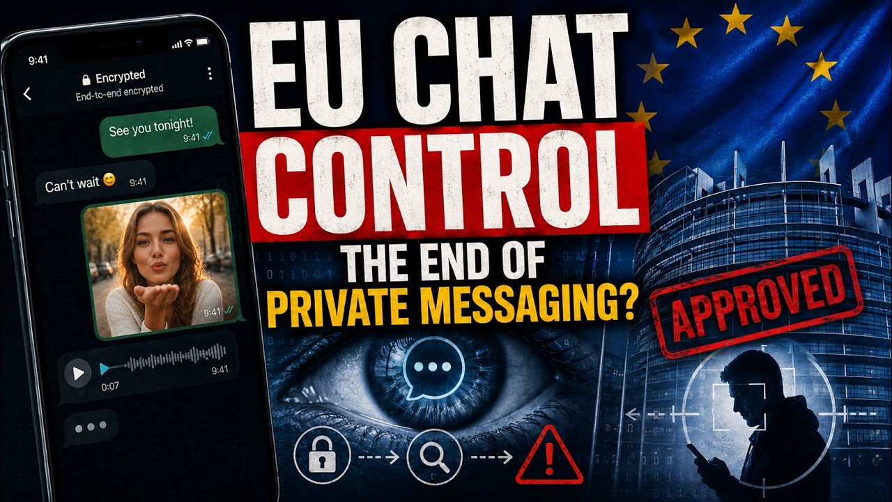 The End of Private Messaging | The EU's Chat Control Law