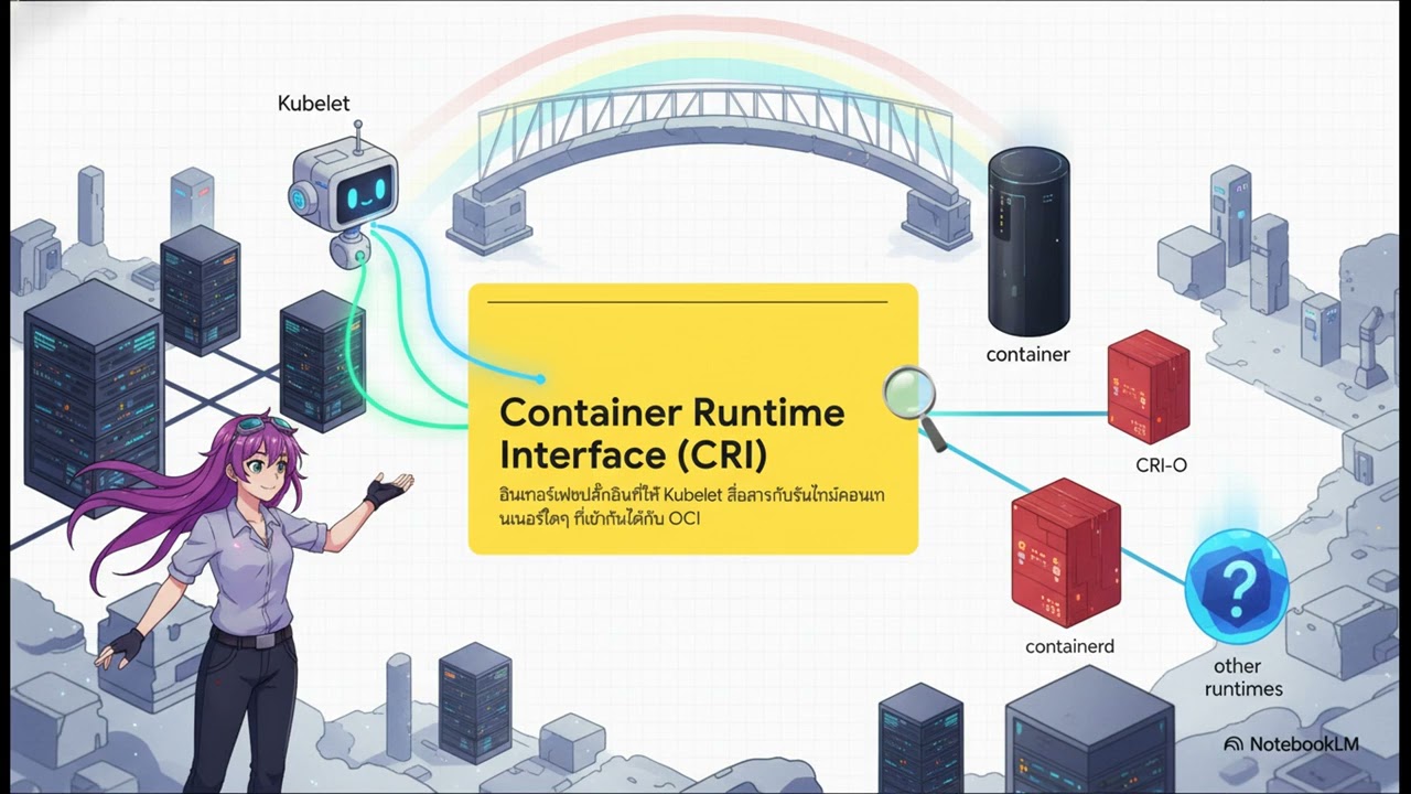ยินดีที่ได้รู้ EP13 Docker & Kubernetes  ผู้สร้างและผู้ควบคุม