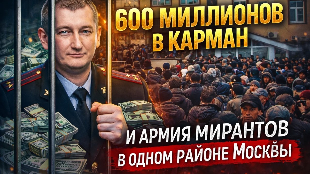 600 МИЛЛИОНОВ и 20 тысяч мигрантов: Как один офицер МВД обманул всю страну