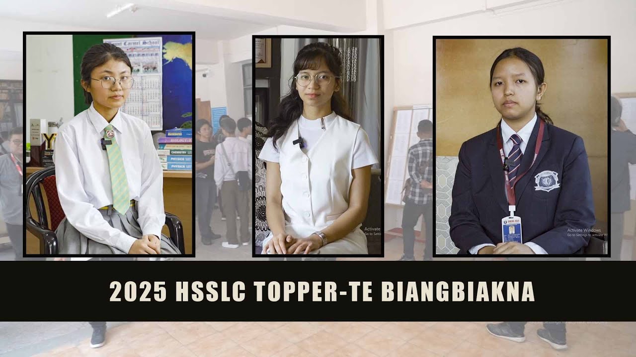 HSSLC 2025 (CLASS 12) TOPPER-TE BIANGBIAKNA