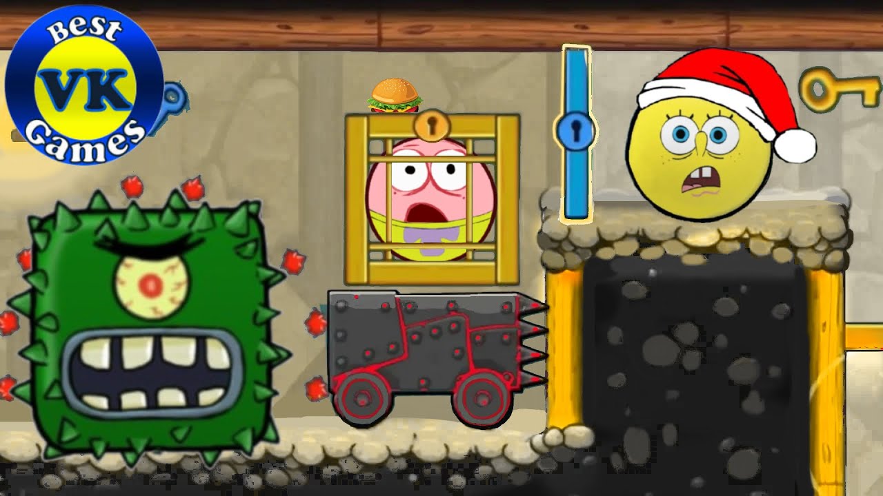 SpongeBob Animated Ep. 5 | Red Ball 4 - Into The Caves (ORIGINAL 2025)