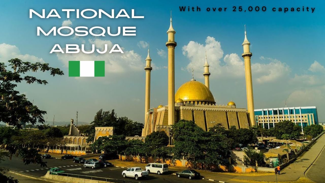 Inside the National Mosque of Abuja is Mind Blowing! #abuja #bts #luxury #viral #nigeria