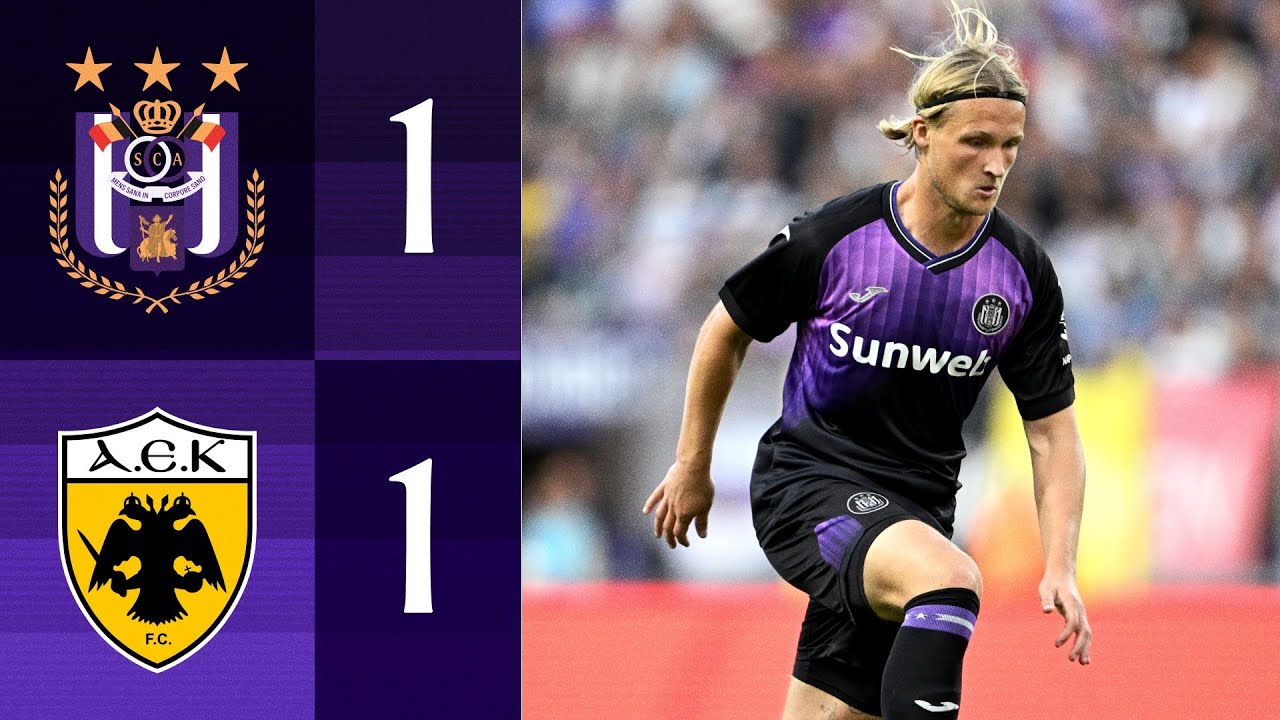 HIGHLIGHTS: RSC Anderlecht - AEK Athens | 2025-2026