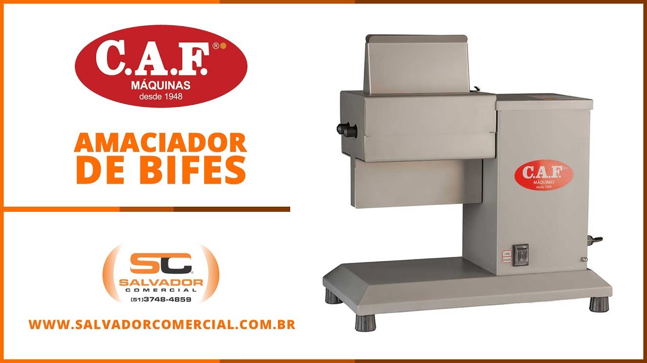 Amaciador de Bifes CAF - Salvador Comercial