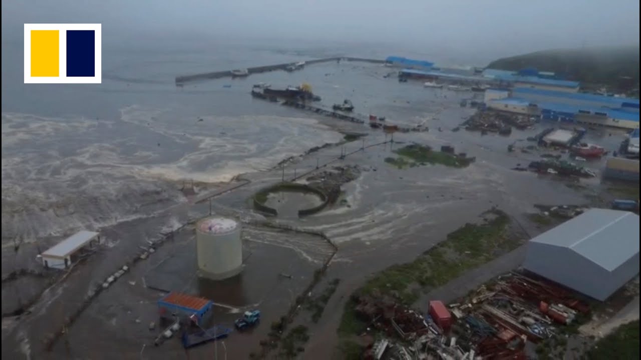 Tsunami alerts issued for Japan and US after 8.8 quake off Russia