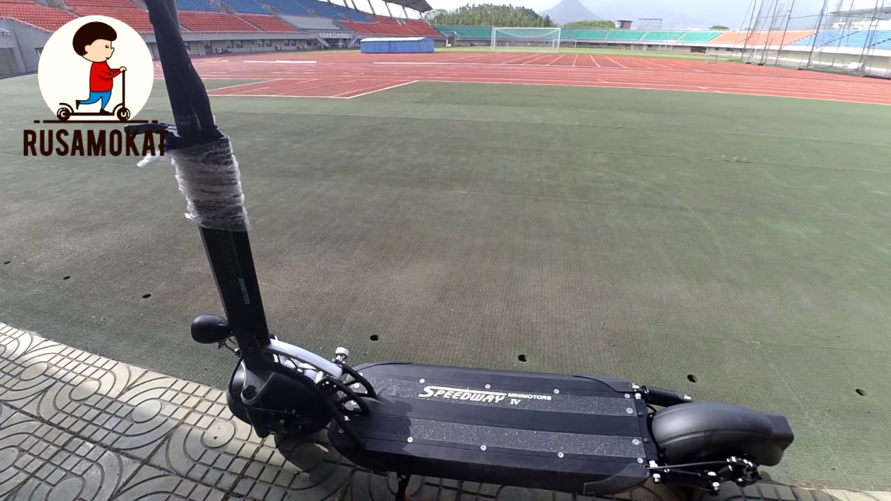 Электросамокат Speedway 4. Куплен на сайте Rusamokat.ru
