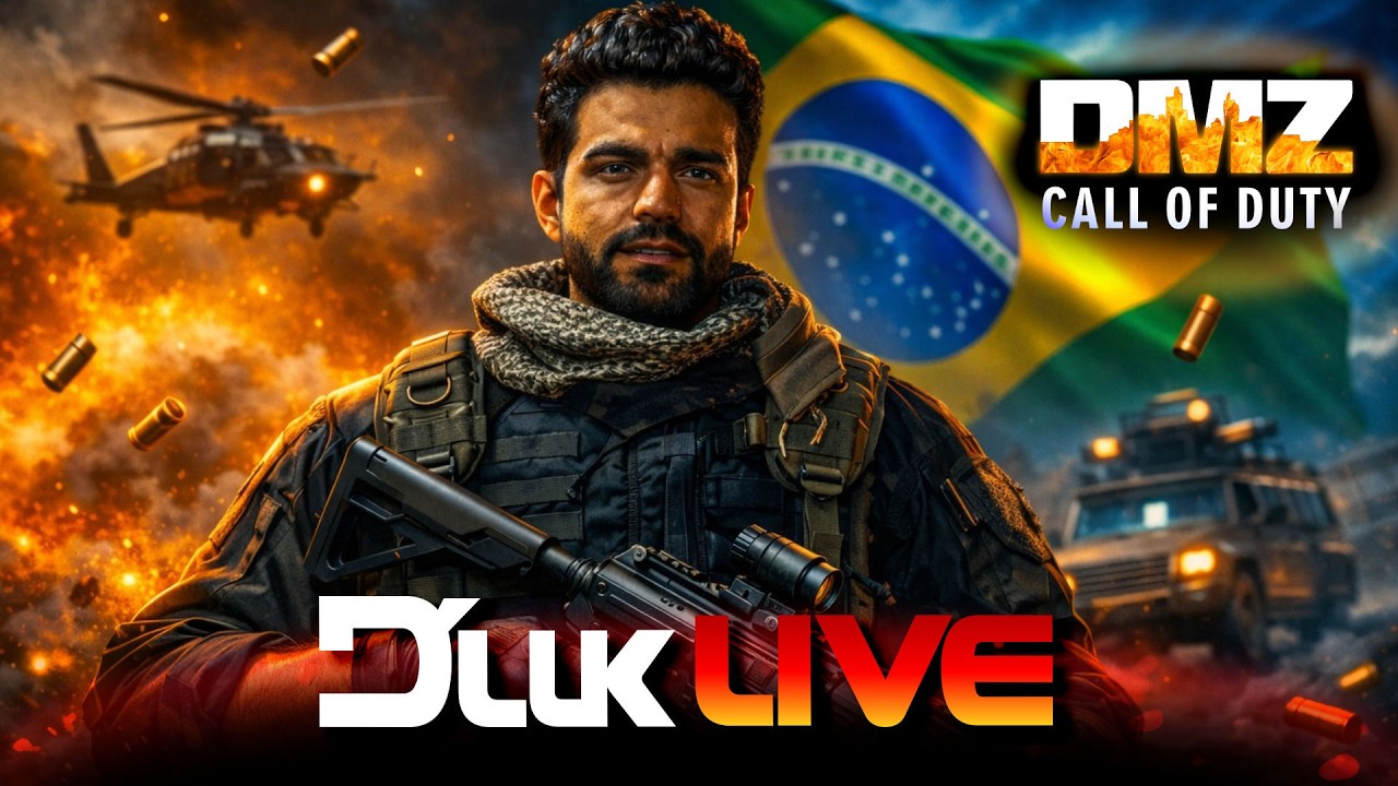 🟢 LIVE ON 🎮 DMZ o início. Contratos, Melhorias e Missões 💀 Call Of Duty 🇧🇷 DLuk Live (PS5) 🦉