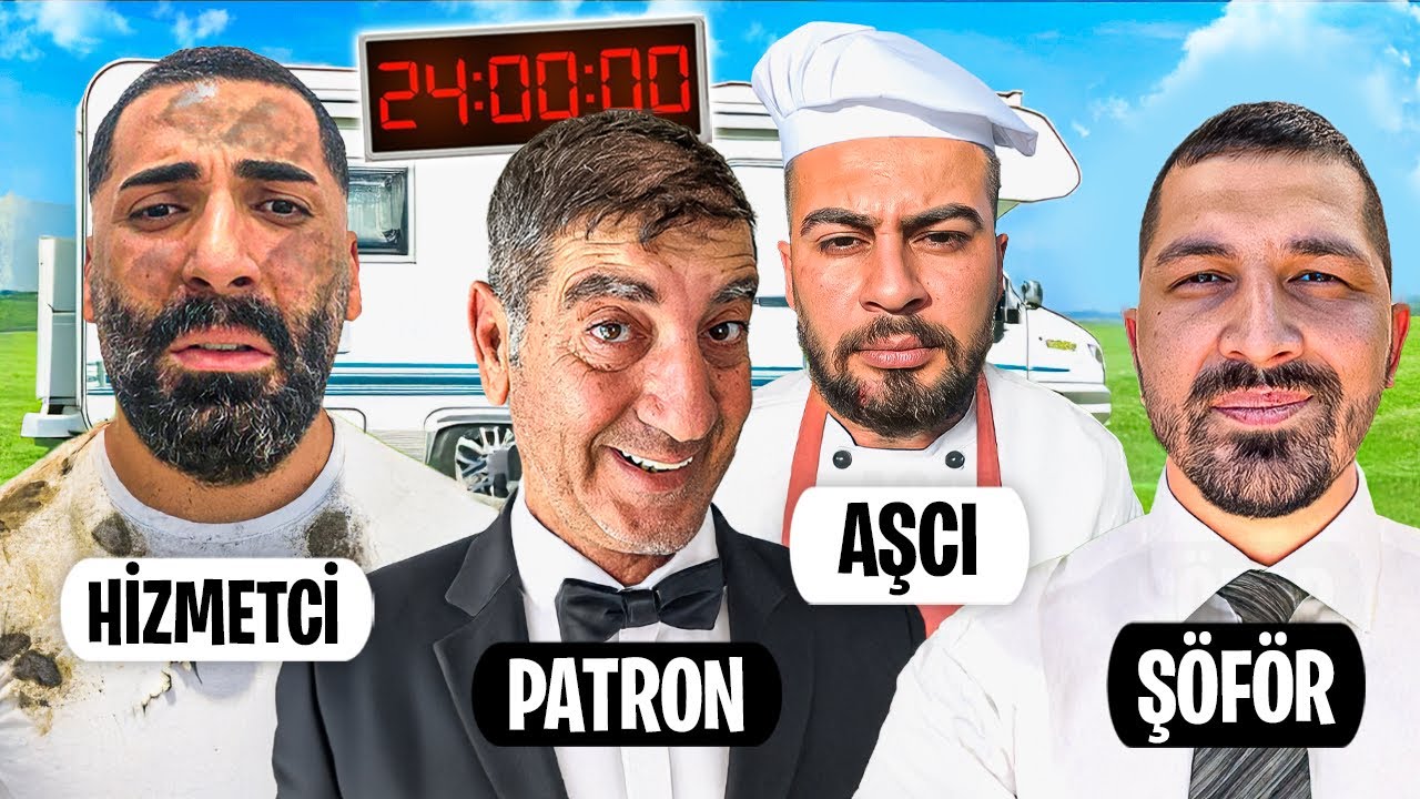 PATRON HİZMETÇİ İLE  DOĞADA KAMP