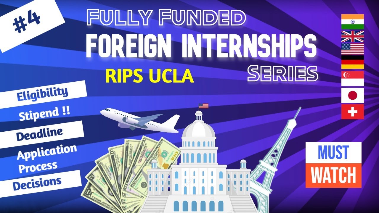 RIPS - IPAM UCLA Fellowship | International Internships Series - 4 | Los Angeles USA | Aryan Verma