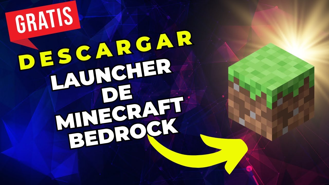 ✅Como Descargar Launcher Minecraft Bedrock para PC