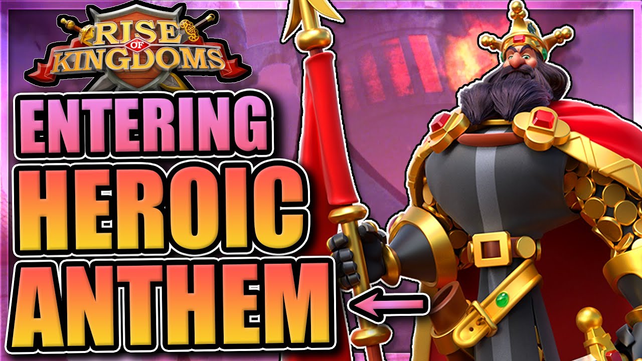 Entering Heroic Anthem KvK in Rise of Kingdoms [Maxing Crystal Mine and Research Center]