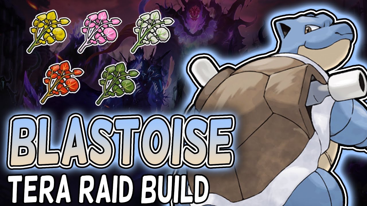 BEST Blastoise (SpA) Build For Raids In Pokemon Scarlet And Violet