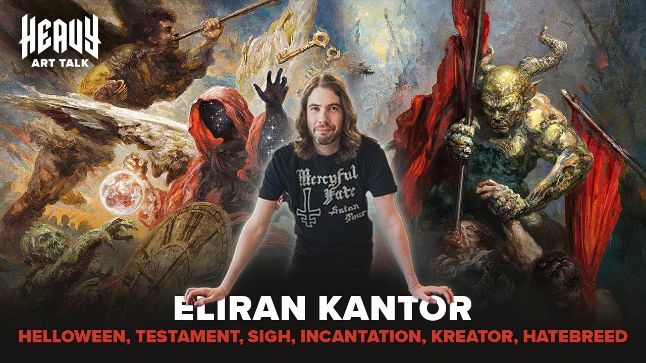 Heavy Art Talk Ep. 70: Eliran Kantor (Testament, Sigh, Incantation, Helloween, Despised Icon, etc)