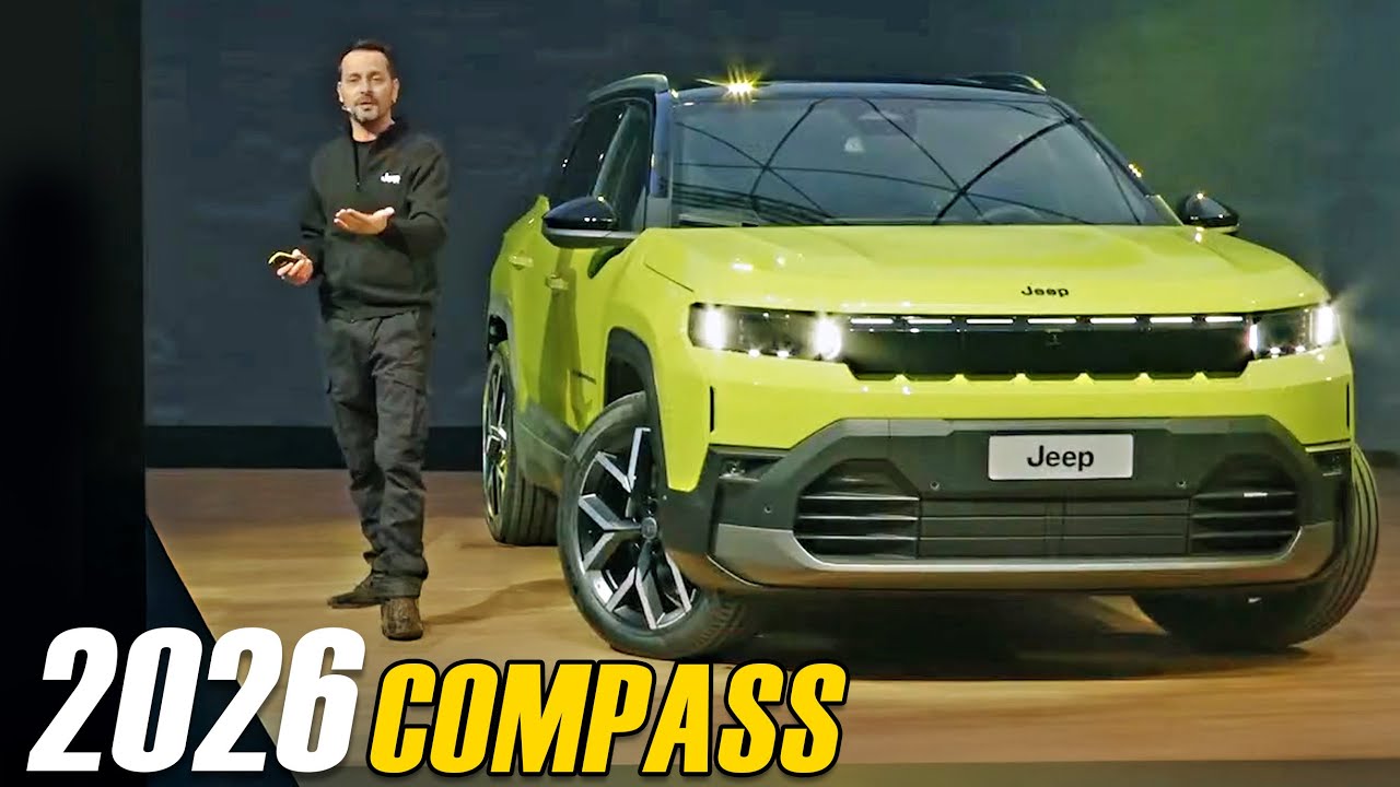 Meet the 2026 Jeep Compass EV: 400 Miles on a Single Charge?!