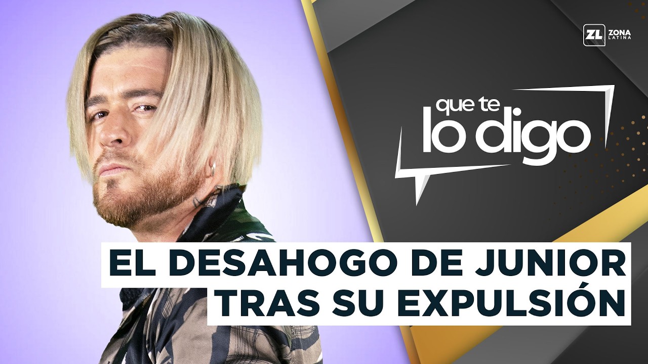 Junior Playboy rompe el silencio tras su salida de Fiebre de Baile