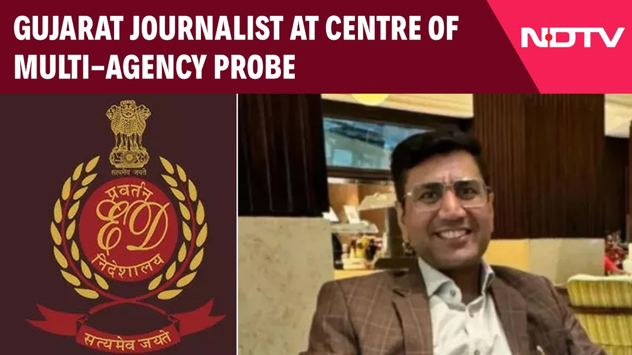 Gujarat Journalist | Mahesh Langa | Gujarat Journalist At Centre Of Multi-Agency Probe