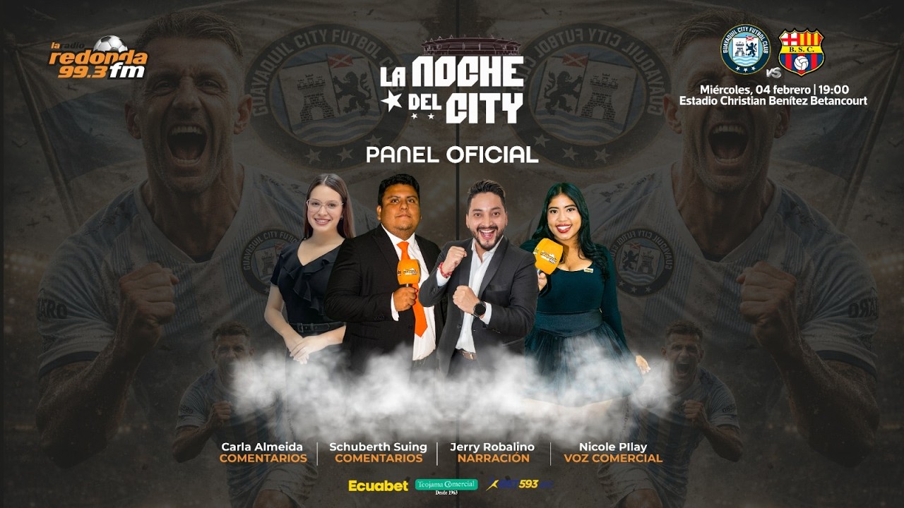 🔴 EN VIVO /   GUAYAQUIL CITY VS BARCELONA SC  -  04 DE FEBRERO 2026