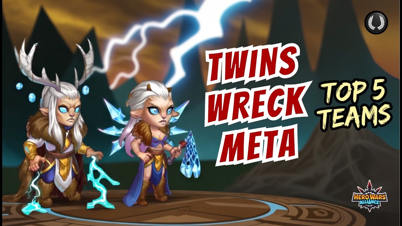 Криста и Ларс &mdash; лучшие 5 команд в Hero Wars Alliance