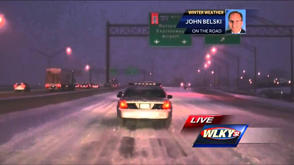 WLKY's John Belski shows us the roadways