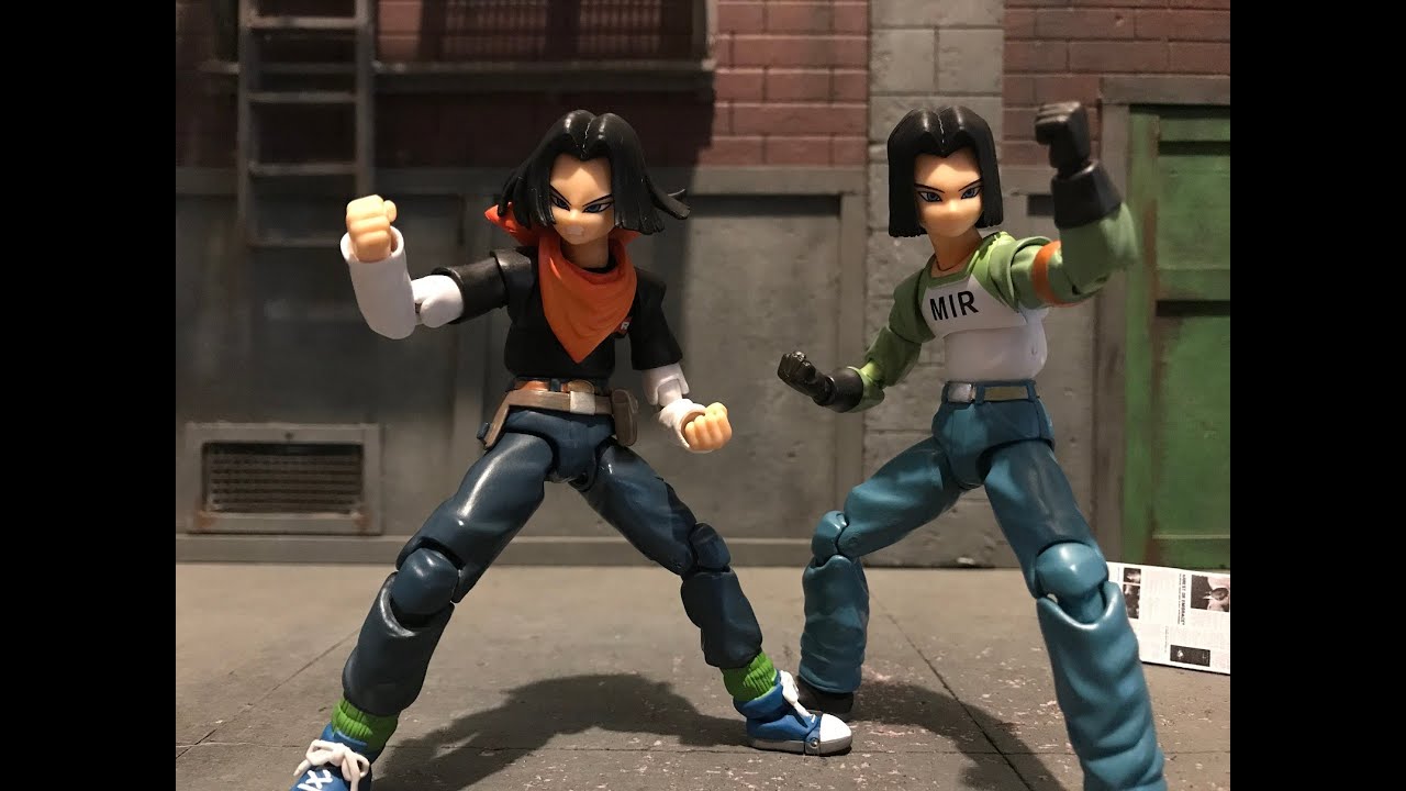KO Dragon Ball SH Figuarts class e adventures Android 17 Figure review
