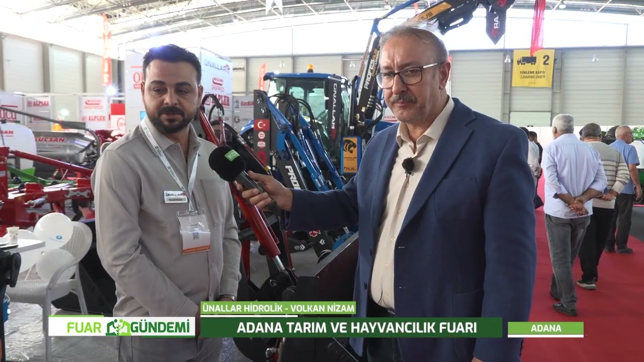 ÜNALLAR HİDROLİK   ADANA TARIM VE HAYVANCILIK FUARI
