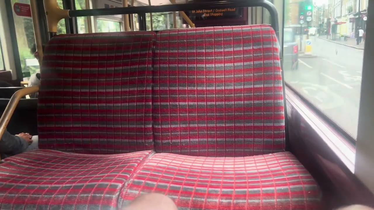 (Adwrap + Curtail) Journey on Route 38 Arriva London LTZ1354 LT354 5/7/25